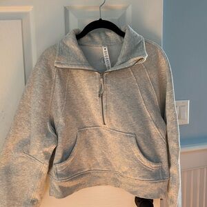 Lulu Lemon Scuba Oversized Funnel Neck half zip